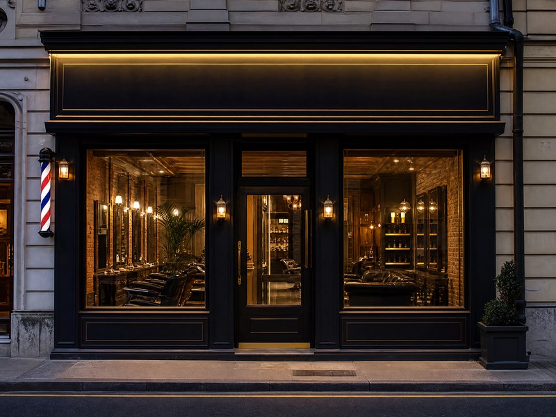 Фасад Viora Barbershop